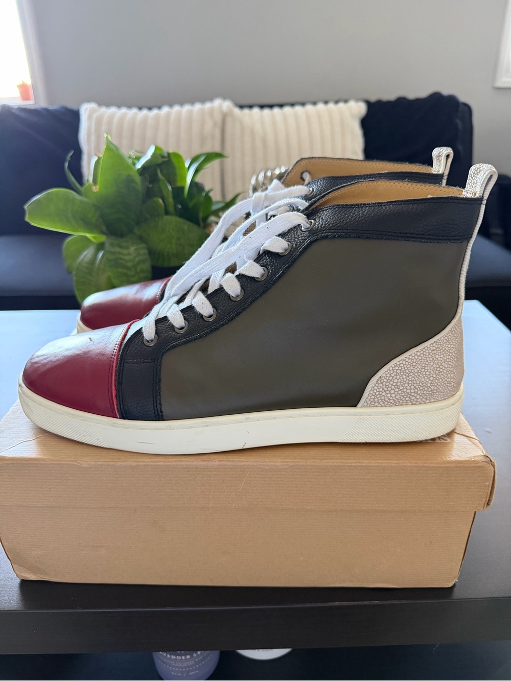 Christian Louboutin Men Hightops US12 Men’s